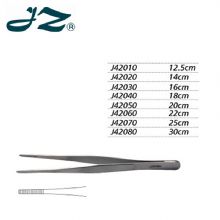 金鍾醫(yī)用(yong)鑷  J42060 22cm 橫齒（敷料）