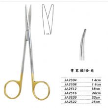 金鍾精(jīng)細剪18cm JA2512 18cm 彎寬頭 金圈