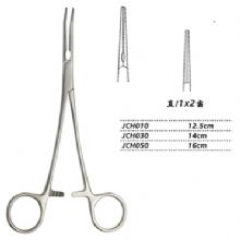 金鍾無損傷止血鉗  JCH010 12.5cm 直 1×2齒