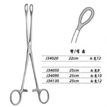 金鍾海綿鉗彎有(yǒu)齒 J34130 25cm 彎有(yǒu)齒 頭寬12