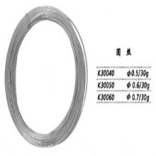 金鍾牙用(yong)絲(si)  K30040 圓絲(si) φ0.5（30g）口腔鋼(gang)絲(si)