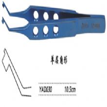 金鍾晶體(ti)折疊鑷  YAD030 10.5cm 單(dan)層角形